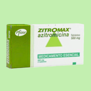 é um antibiótico macrolídeo utilizado no tratamento de infecções bacterianas como pneumonia e infecções de pele. Mecanismo de Ação : inibe a síntese proteica das bactérias ao se ligar à subunidade ribossômica 50S, impedindo o crescimento bacteriano. Indicações: Tratamento de pneumonia – Infecções cutâneas – Infecções por clamídia Dosagem e Administração: A dose usual é de 500 mg em um único dia ou conforme orientação médica. Pode ser tomado com ou sem alimentos. Efeitos Colaterais: Os efeitos colaterais podem incluir náuseas,