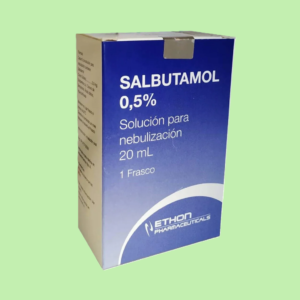 Broncodilatador pertencente à classe dos agonistas beta2-adrenérgicos. Alivia rapidamente o broncoespasmo em condições como asma e bronquite.