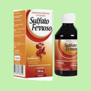 Suplemento mineral essencial para a síntese da hemoglobina.